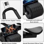 Prime Era 2026 New Ab Roller Wheel with Knee Mat &Timer, Automatic Rebound Abdominal Wheel, Ab Abdominal Exercise Roller with Elbow Support, Abs Workout Equipment Ab Exercise Roller for Women Men - Image 8