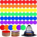 Prime Era 6 Inch 8 Inch Flat Cones, Spot Markers, Soccer Cones, Field Court Markers, Sit Spots, Flat Discs, Soccer Training Equipment, Agility Practice, Football, Made in Taiwan - Image 6