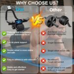 Prime Era 2026 New Ab Roller Wheel with Knee Mat &Timer, Automatic Rebound Abdominal Wheel, Ab Abdominal Exercise Roller with Elbow Support, Abs Workout Equipment Ab Exercise Roller for Women Men - Image 3