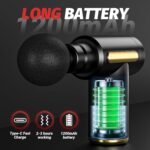 Massage Gun, Small Travel Tool, Massage Gun Deep Tissue,Percussion Handheld Port - Image 4