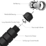 Prime Era Jump Rope, Tangle-Free Rapid Speed Jumping Rope Cable with Ball Bearings for Women, Men, and Kids, Adjustable Steel Jump Rope with Foam Handles for Home Gym Exercise Fitness Workout Equipment & Slim Body - Image 2