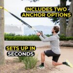 All-In-One Home Gym System – Complete Suspension Training Kit for Strength Training, HIIT & Full-Body Workouts at Home or Outdoors, Includes Indoor & Outdoor Anchors - Image 3