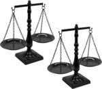 Prime Era Vintage Style Metal Libra Jewelry Display Tray Cosmetic Organizer Storage, Bronze - Image 7