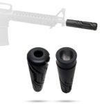 CNC Machined 1/2-28 Thread Adapter for Precision Alignment Applications, 5 Inch Lightweight Aluminum Body, High Accuracy CNC Construction with Durable Matte Black Finish