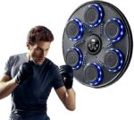 Prime Era Music Boxing Machine for Adults and Kids, Interactive Punching Trainer with Boxing Gloves | Bluetooth Smart Boxing Training Machine with 9 Modes & 9 Speeds | Large Size Wall for Home, Office, and Gym