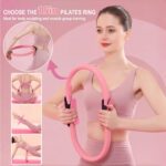 Prime Era Pilates Equipment 15" Pilates Ring Plus, Pilates Kit for Home Workouts, Pilates Essentials Kit for Women with Pilates Ring and Ball Set, Booty Bands, Figure 8 Resistance Band, Yoga Band - Image 7
